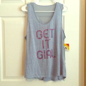 CLEARANCE! 🤩 LA Gear Blue Tank w/ Mesh Back